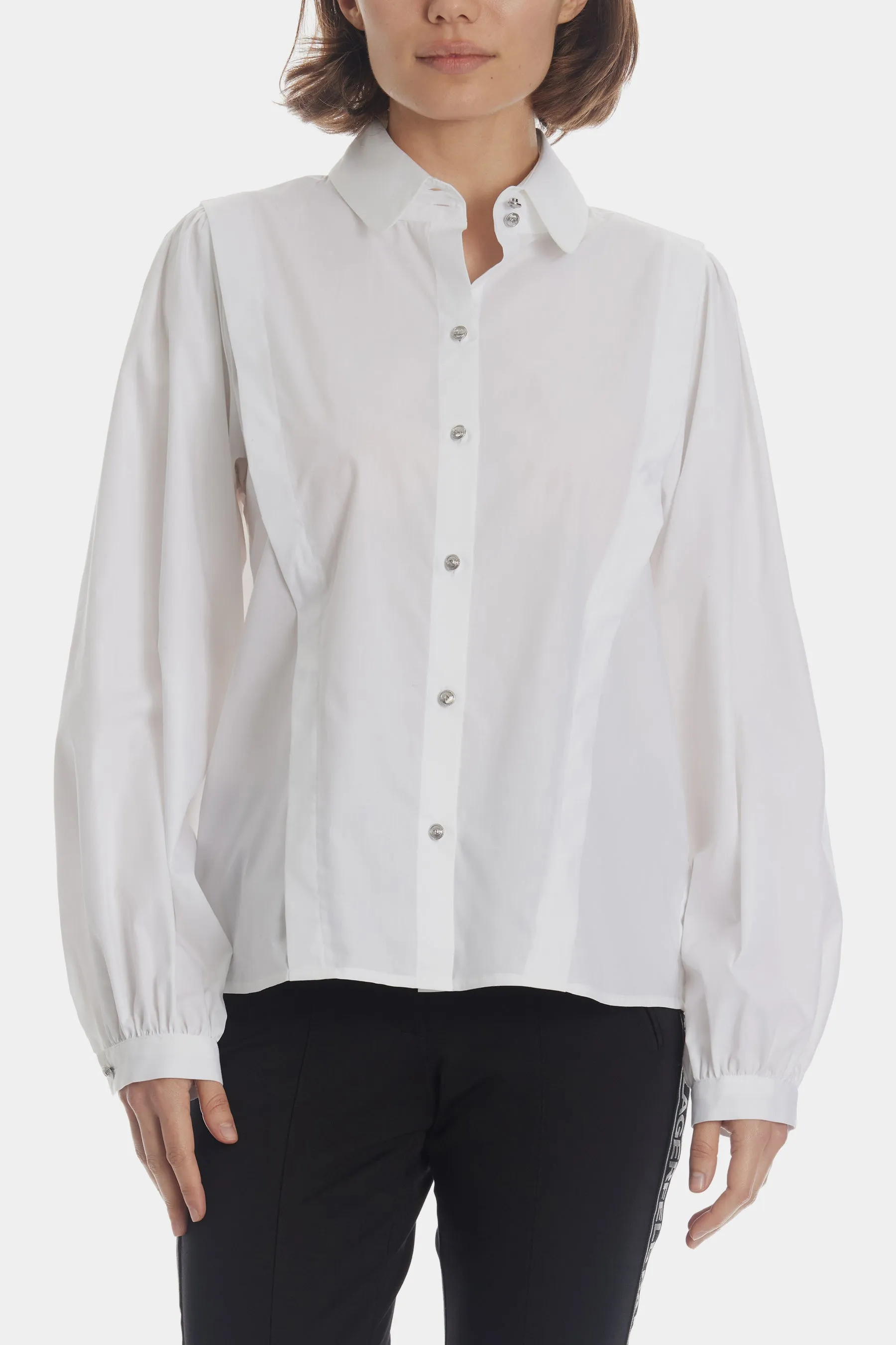 Contoured Button Up Shirt sold by Lord & Taylor