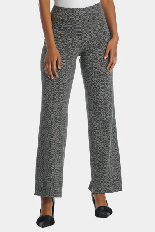 Herringbone Pull On Wide Leg Pants sold by Lord & Taylor