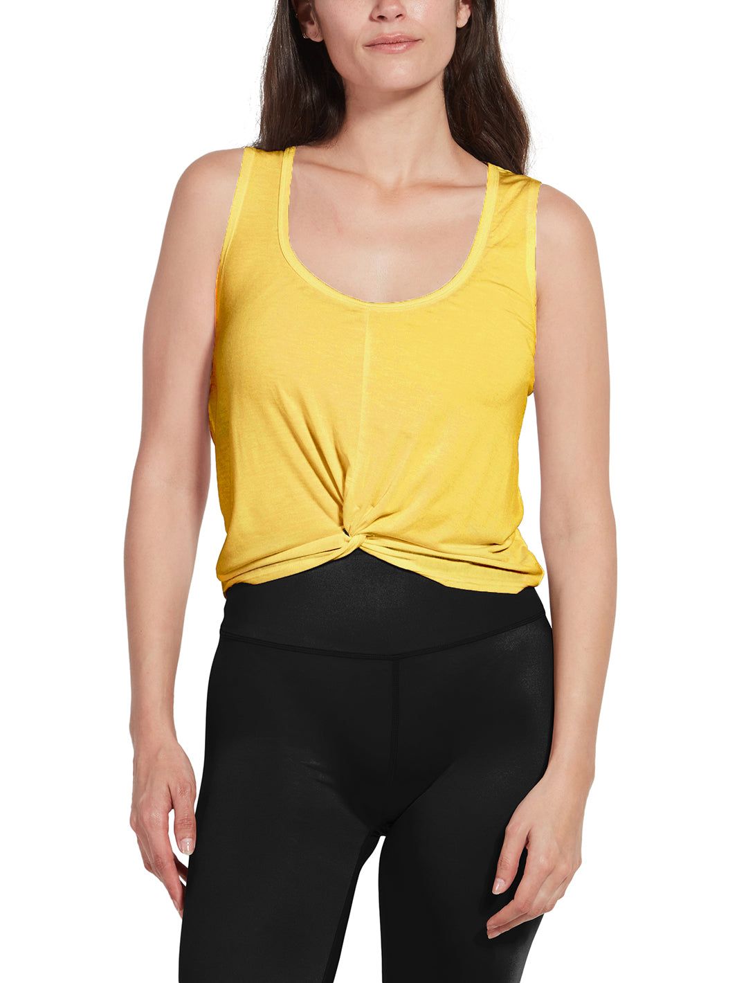 Twist Front Scoop Neck Tank Top sold by Lord & Taylor product image thumbnail 7