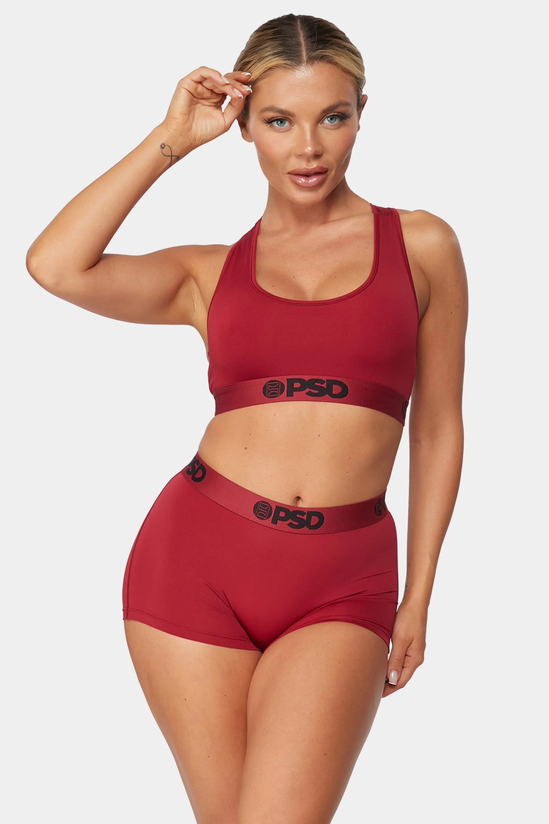 Solids Booty Short sold by Lord & Taylor