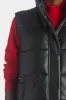 Oversized Vegan Leather Vest sold by Lord & Taylor