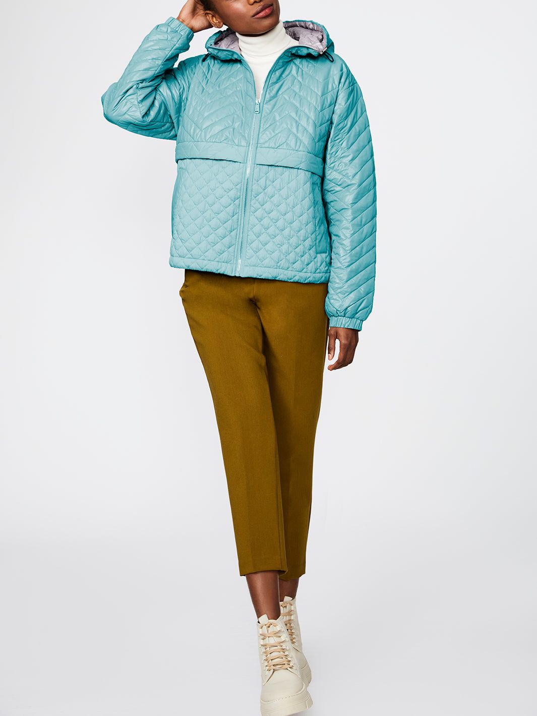 Mixed Quilted Lightweight Jacket sold by Lord & Taylor product image thumbnail 10