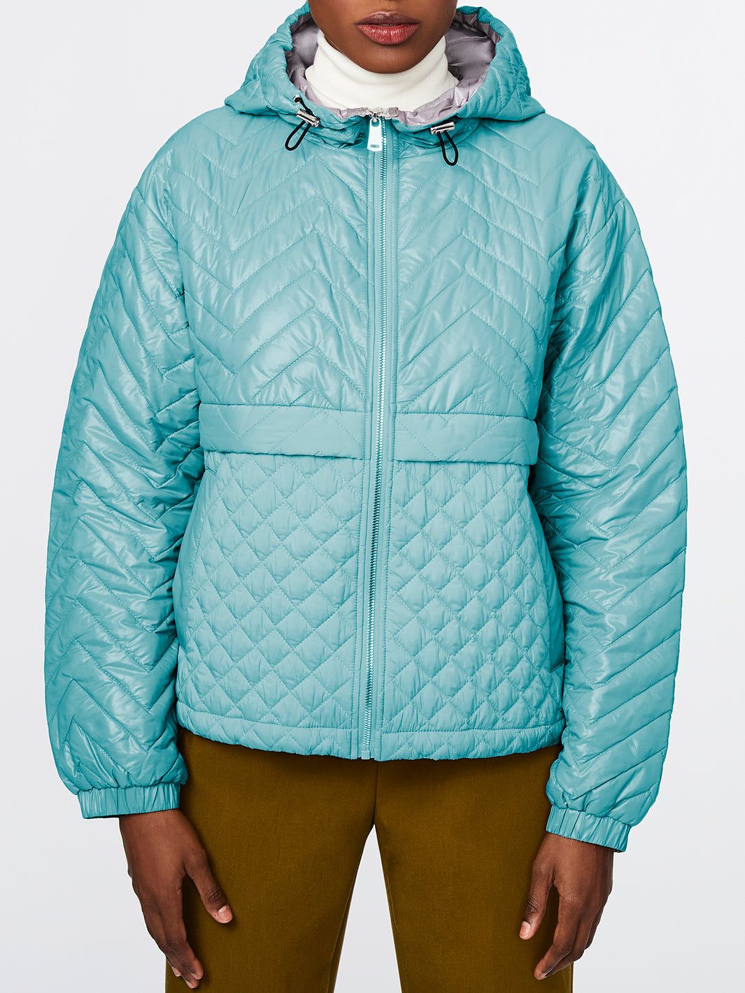 Mixed Quilted Lightweight Jacket sold by Lord & Taylor product image thumbnail 7