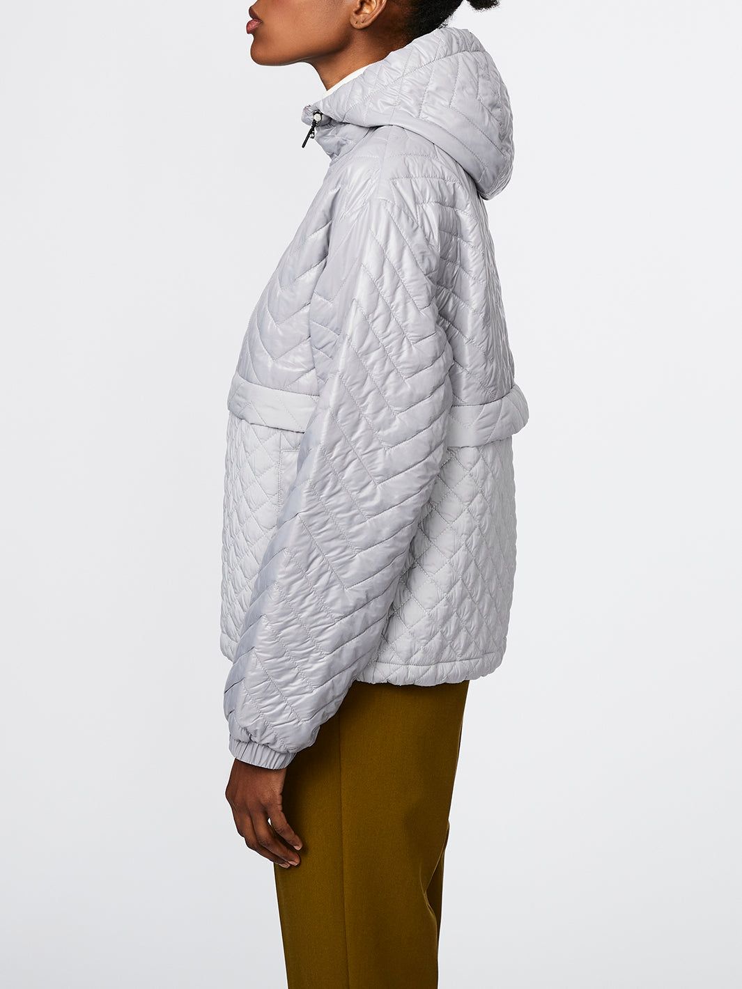 Mixed Quilted Lightweight Jacket sold by Lord & Taylor product image thumbnail 2