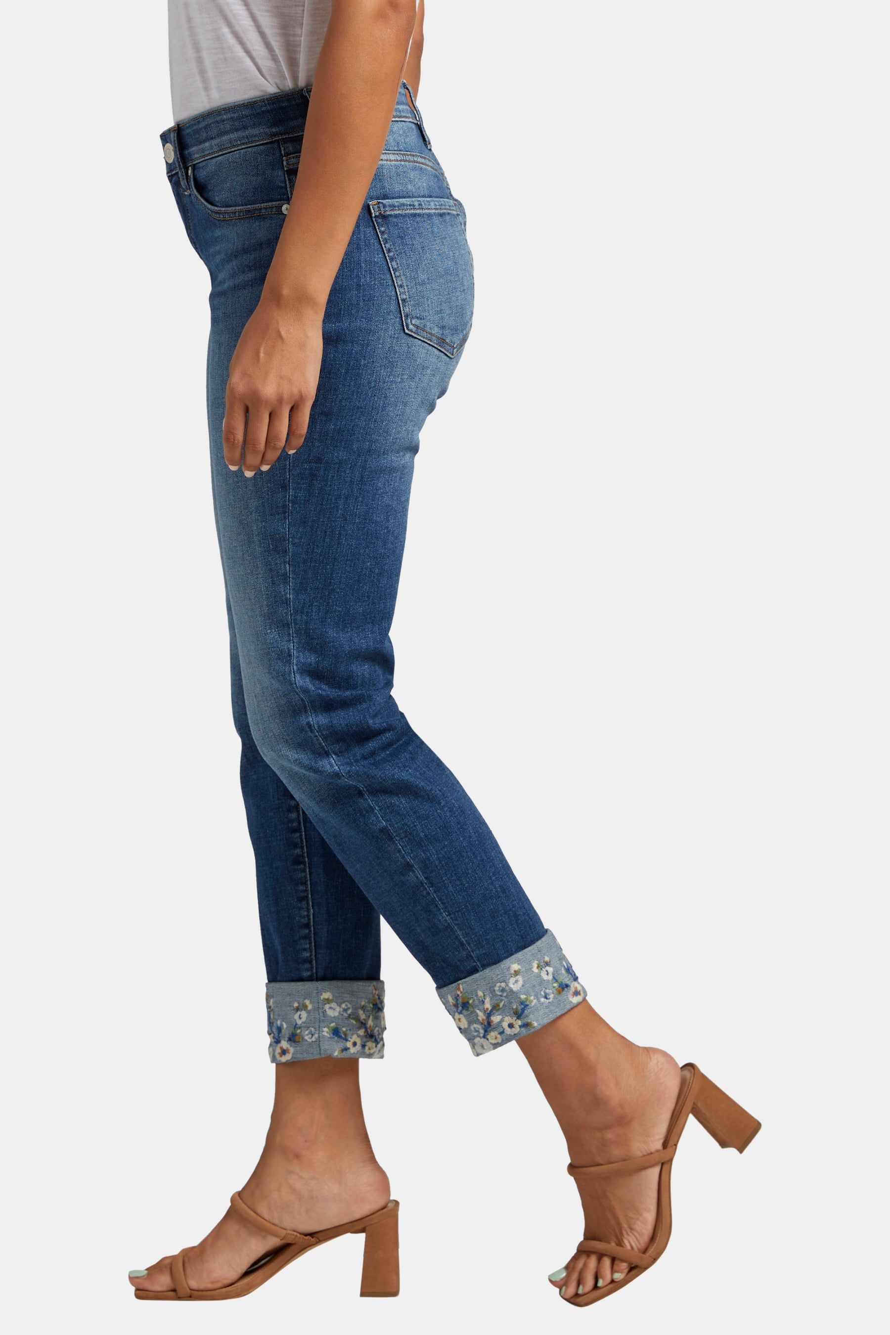Carter Mid Rise Girlfriend Jeans sold by Lord & Taylor product image thumbnail 3