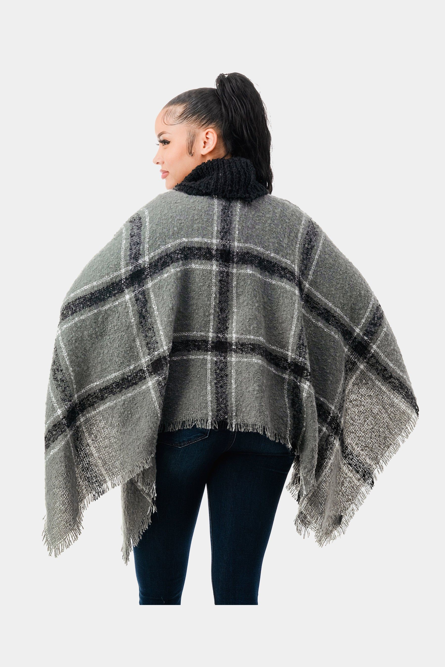Plaid Ruana sold by Lord & Taylor product image thumbnail 11