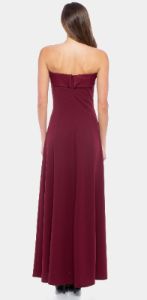 Strapless Scuba Crepe Gown sold by Lord & Taylor