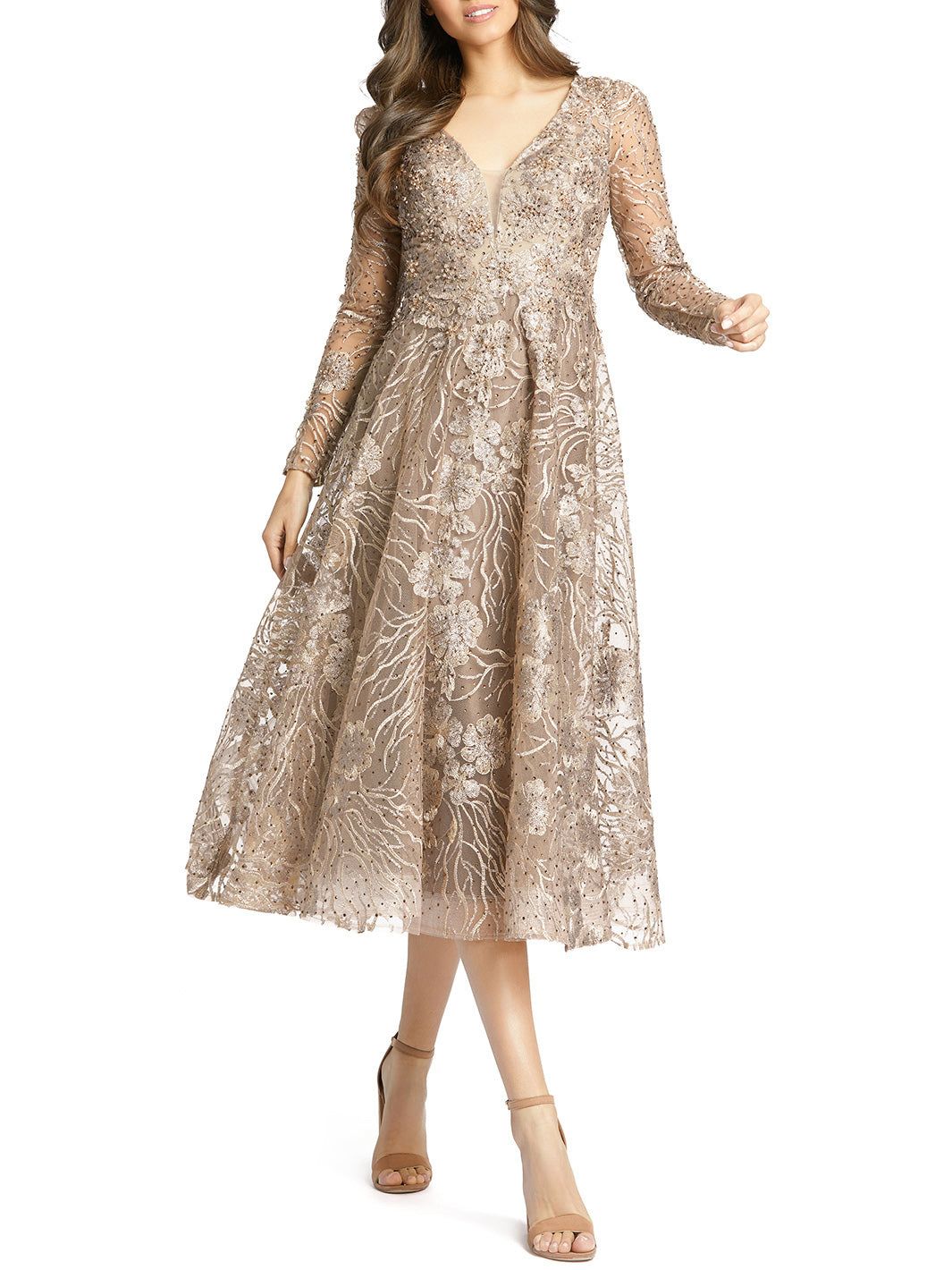 Long Sleeve Midi Dress sold by Lord & Taylor product image thumbnail 5