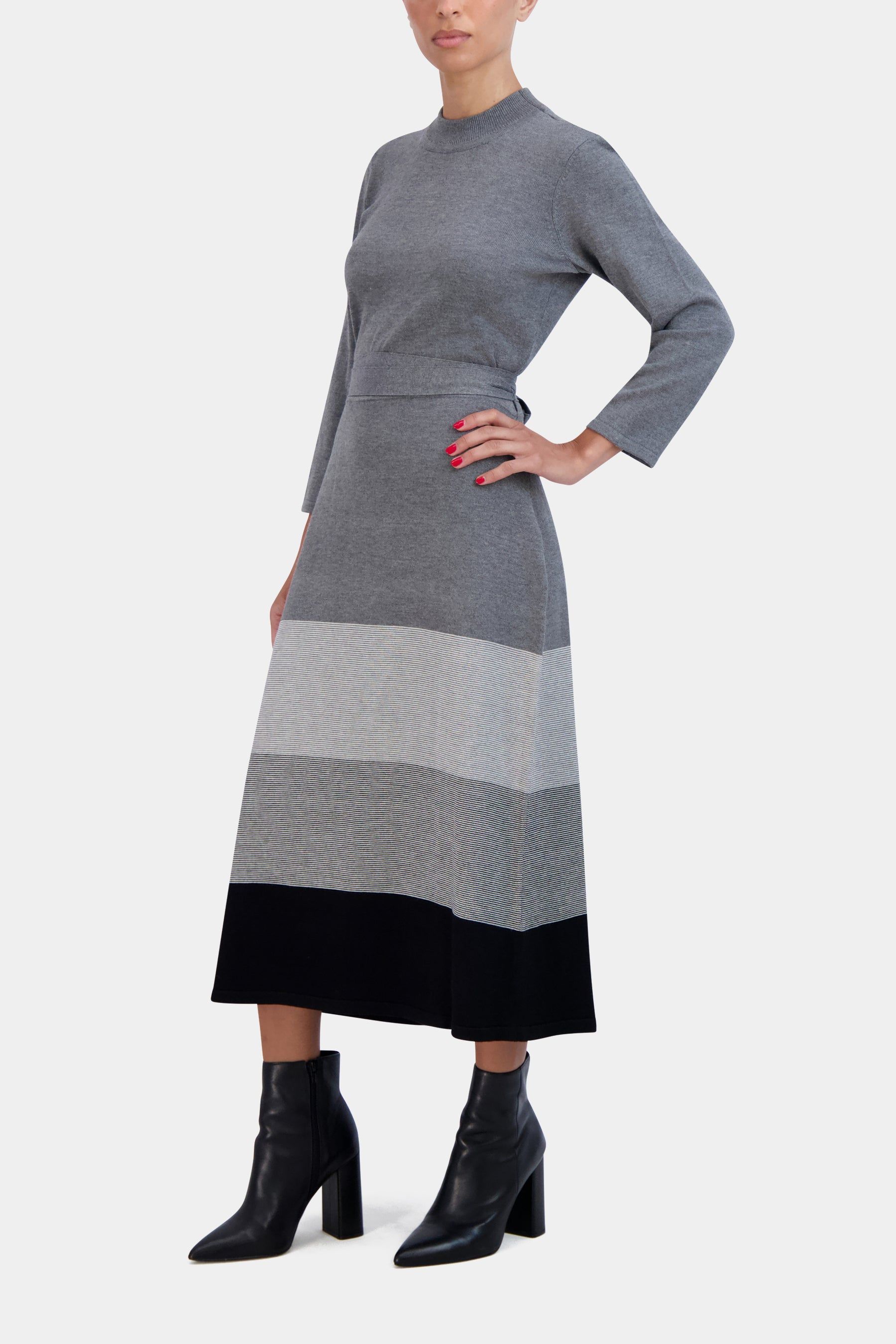 Block Color Tie Dress sold by Lord & Taylor product image thumbnail 5