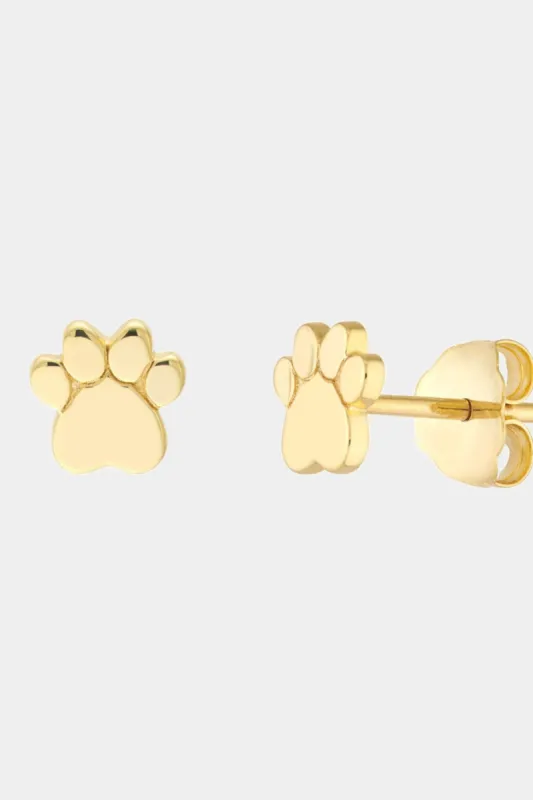 Dog Paw Stud Earrings sold by Lord & Taylor
