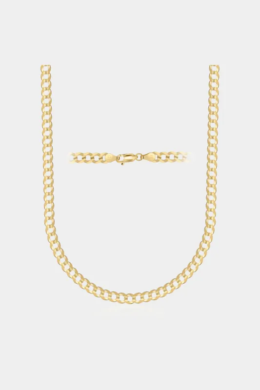 14K Gold Heavyweight Cuban Curb Link Chain Necklace sold by Lord & Taylor
