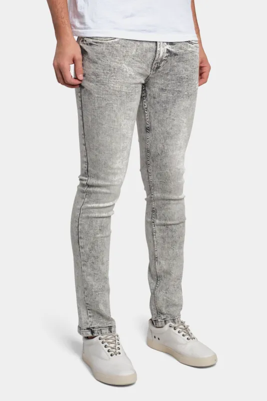 Acid Wash Slim Fit Jeans sold by Lord & Taylor