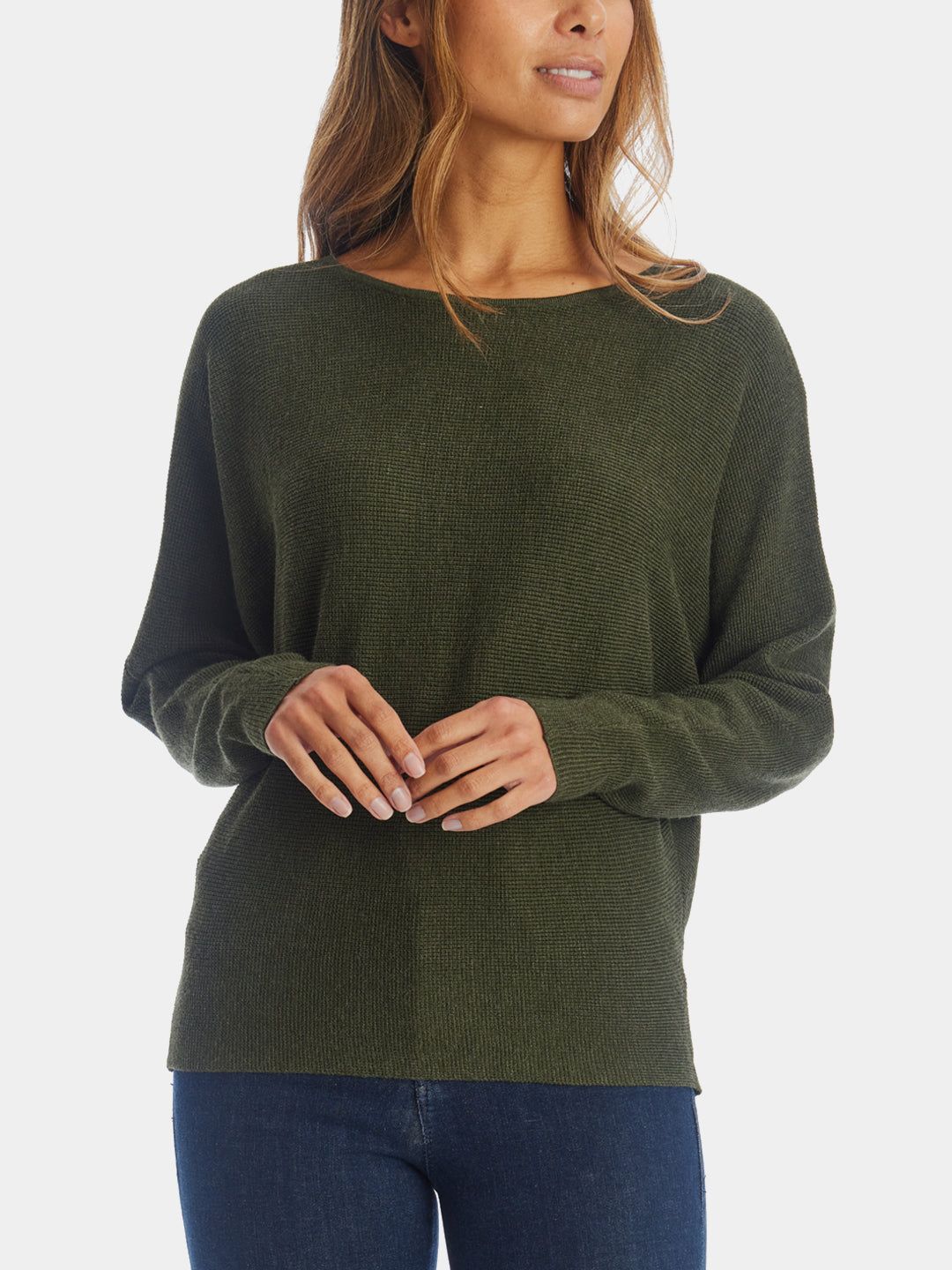 Dolman Sleeve Waffle Knit Sweater sold by Lord & Taylor product image thumbnail 24