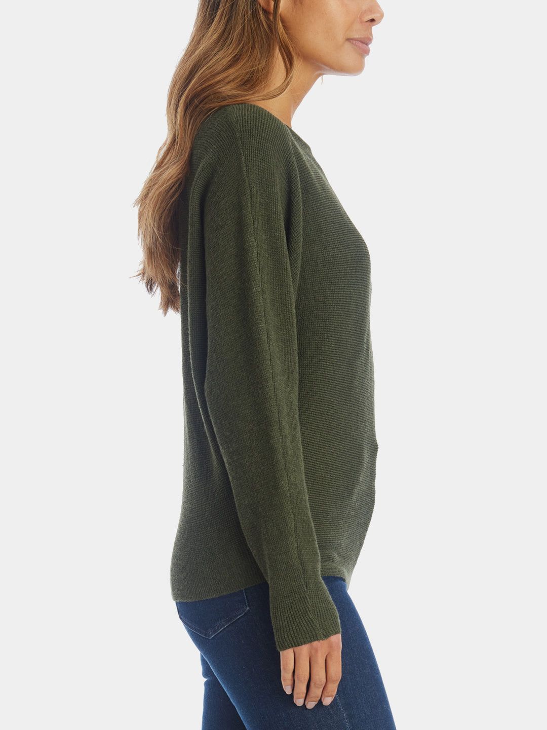 Dolman Sleeve Waffle Knit Sweater sold by Lord & Taylor product image thumbnail 21