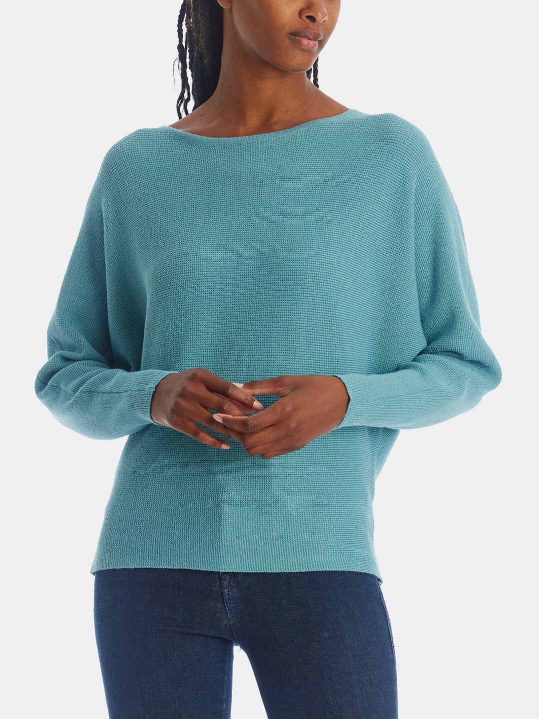 Dolman Sleeve Waffle Knit Sweater sold by Lord & Taylor product image thumbnail 15