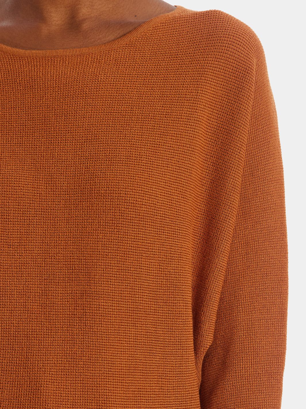 Dolman Sleeve Waffle Knit Sweater sold by Lord & Taylor product image thumbnail 4