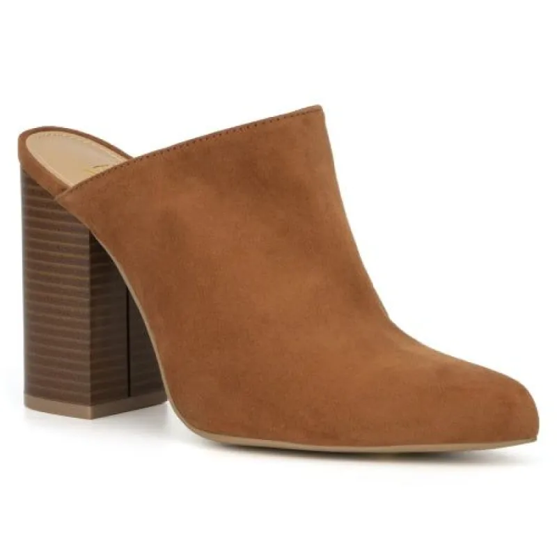 Maya Stacked Mule sold by Lord & Taylor