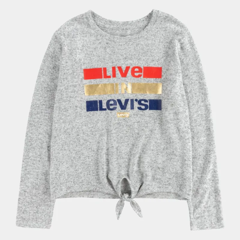 Girls Tie Front T-Shirt sold by Lord & Taylor