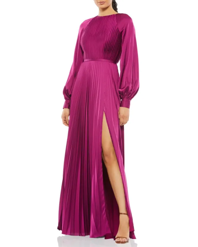 Longsleeve Satin Gown sold by Lord & Taylor