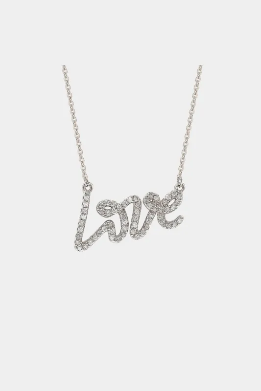 Diamond Love Necklace sold by Lord & Taylor