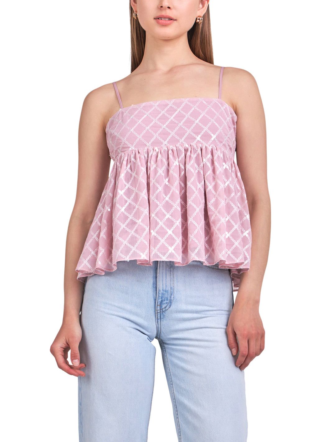 Embroidered Sequined Top sold by Lord & Taylor product image thumbnail 6