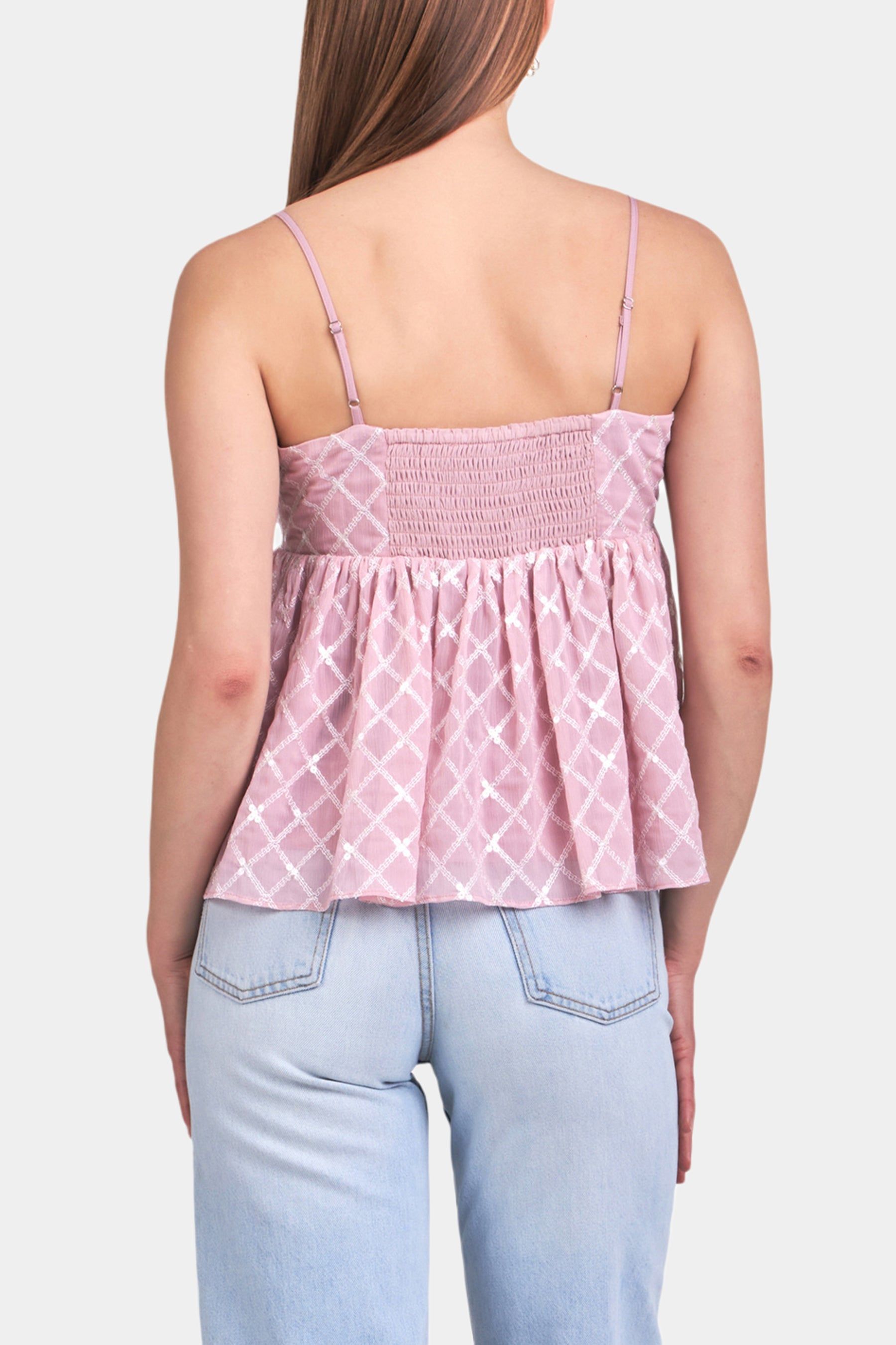 Embroidered Sequined Top sold by Lord & Taylor product image thumbnail 4