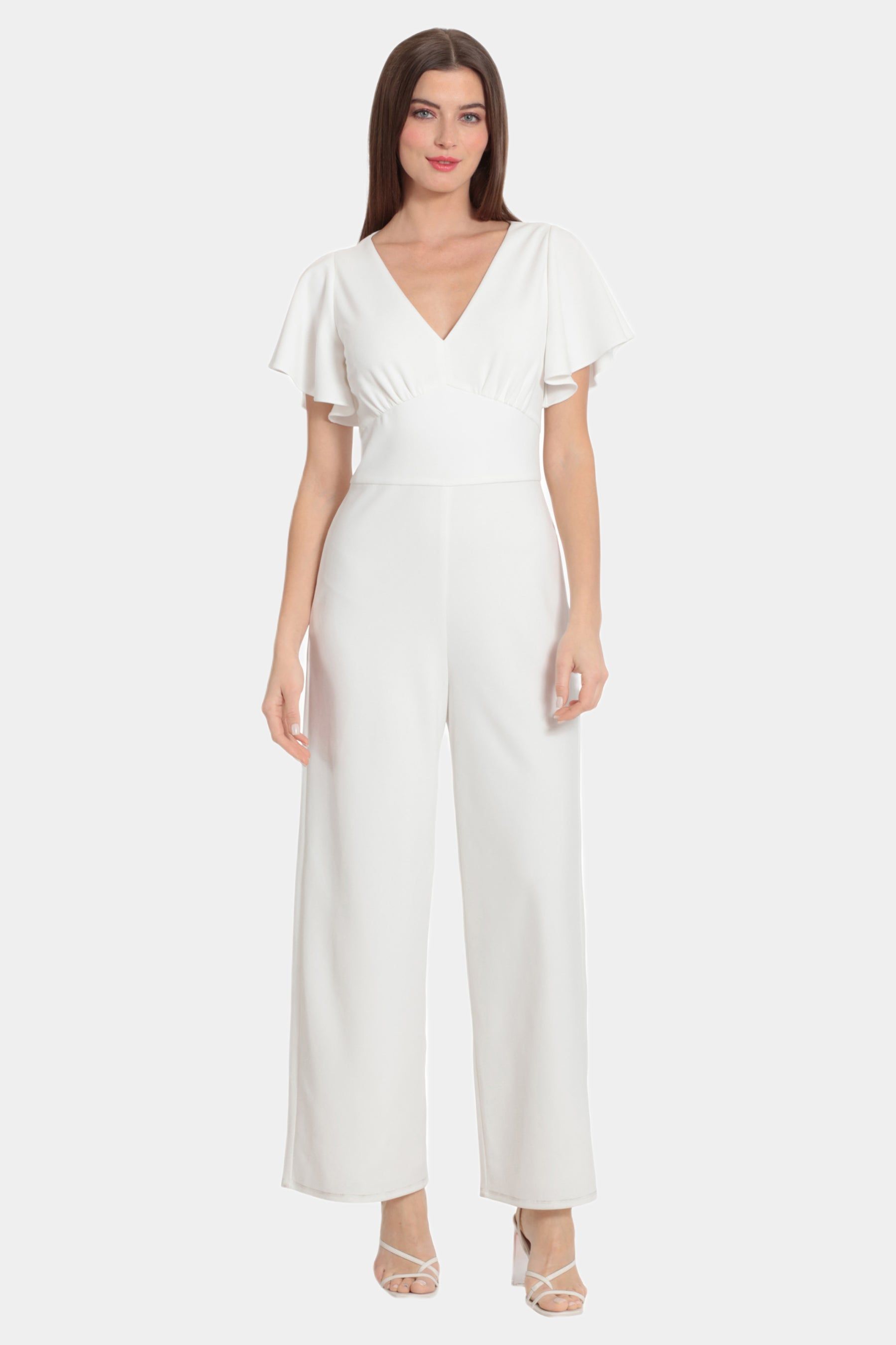 Flutter Sleeve Jumpsuit sold by Lord & Taylor