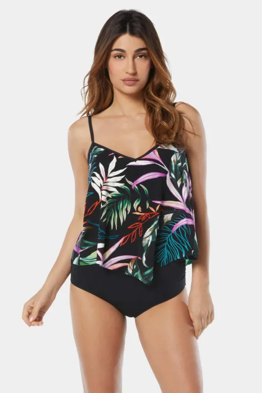 Organic Bloom Scarf Tankini Top sold by Lord & Taylor