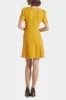 Scuba Crepe A-Line Puff Sleeve Dress sold by Lord & Taylor