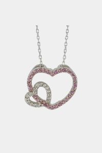 Sapphire & Diamond Accent Double Heart Pendant sold by Lord & Taylor