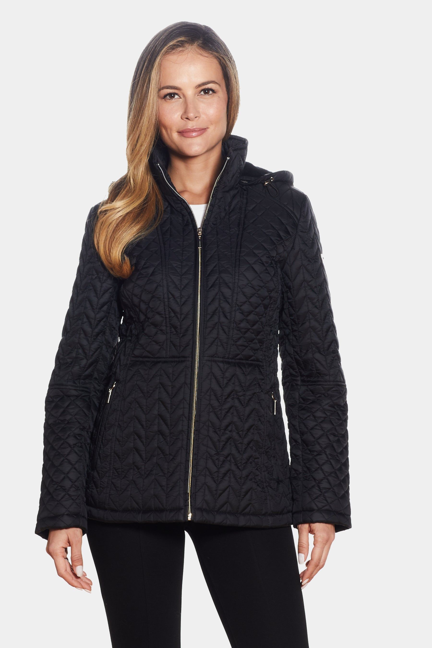 Quilted Zip front Jacket sold by Lord & Taylor product image thumbnail 3