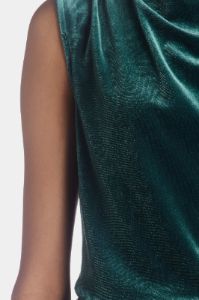 Mock Neck Sleeveless Top sold by Lord & Taylor