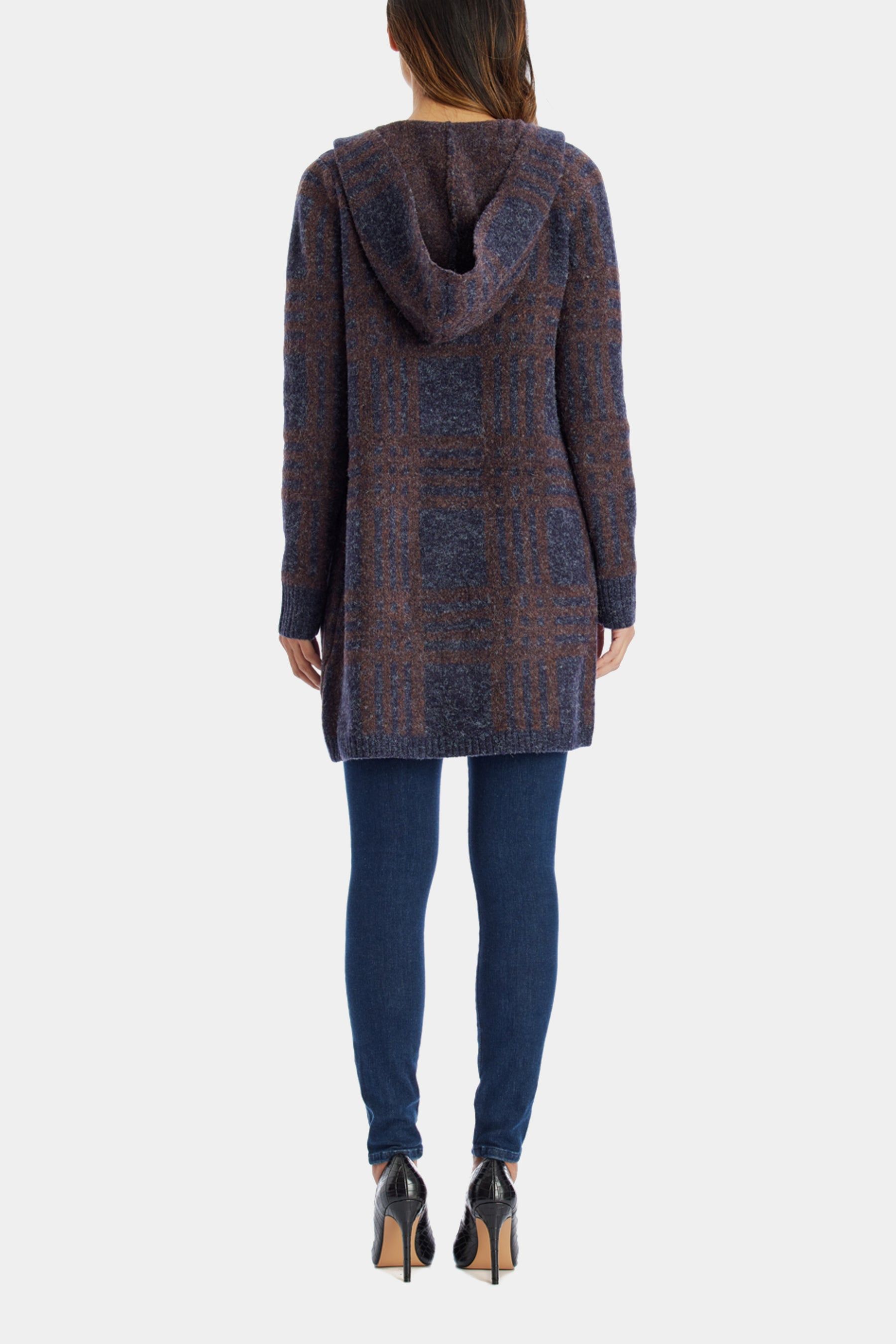 Hooded Plaid Shacket sold by Lord & Taylor product image thumbnail 4