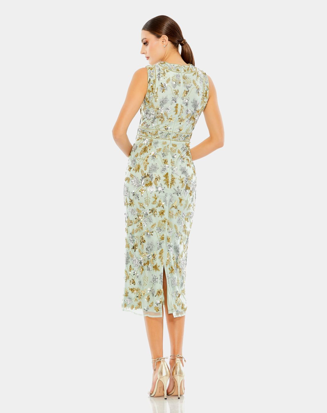Sequined Sheath Midi Dress sold by Lord & Taylor product image thumbnail 2