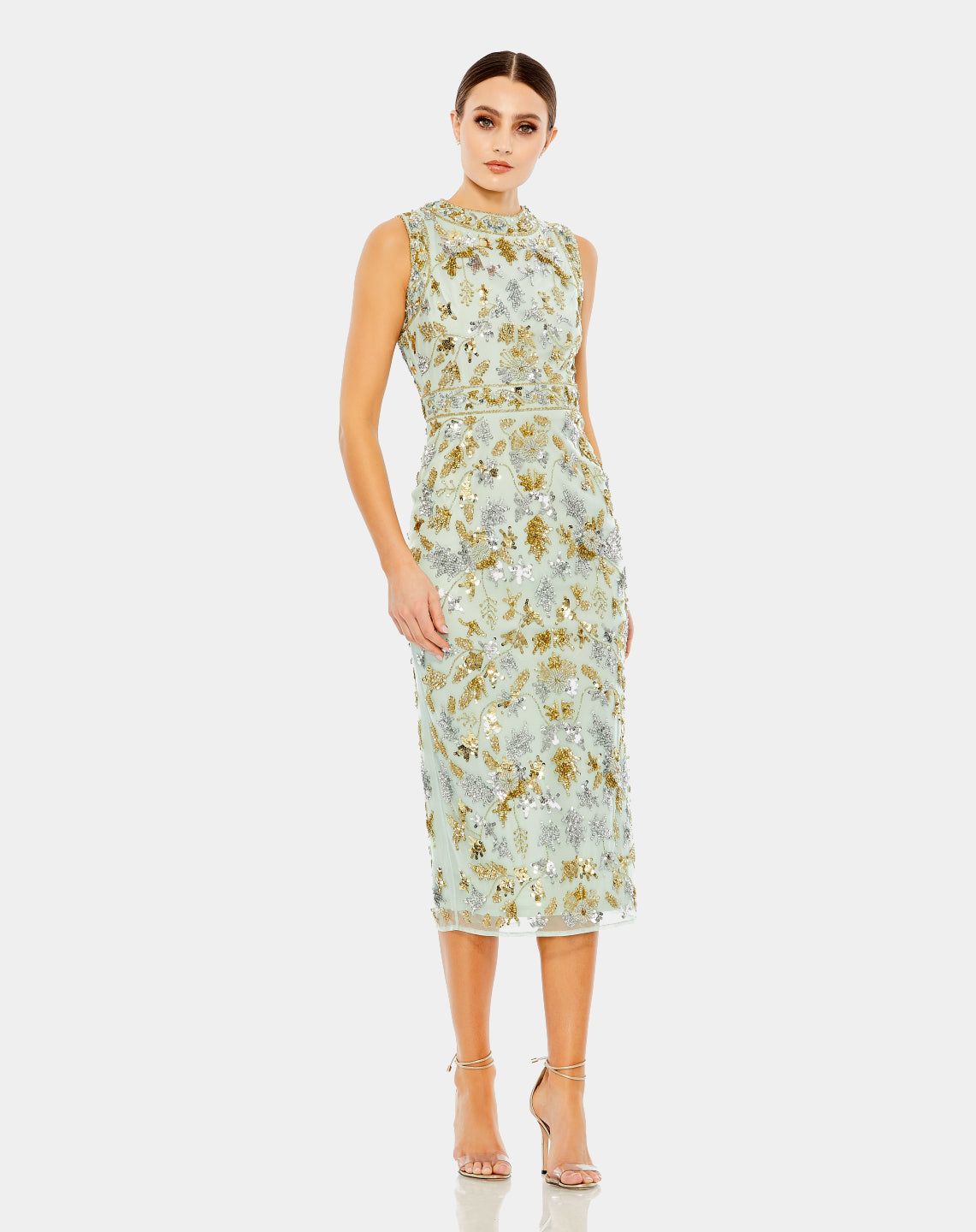 Sequined Sheath Midi Dress sold by Lord & Taylor