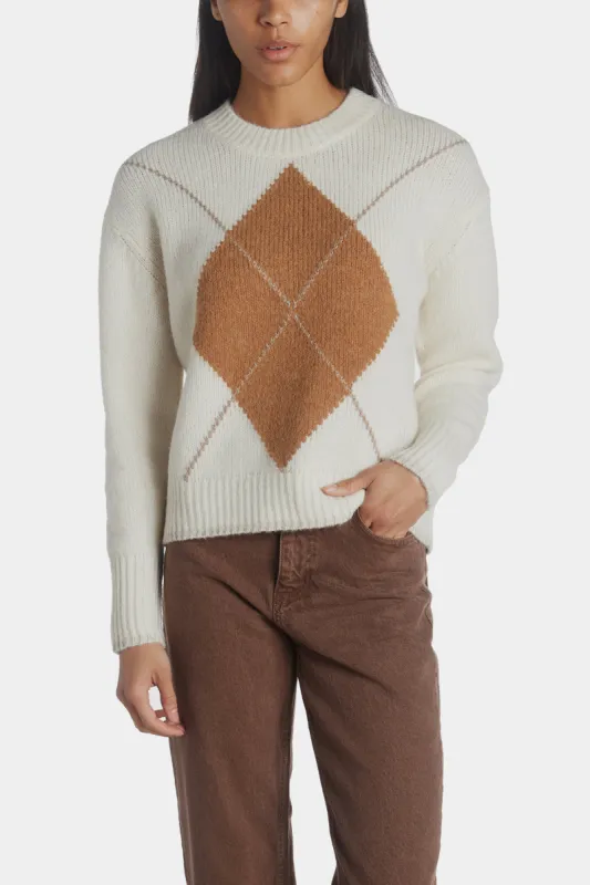 Zoom Diamond Knit Sweater sold by Lord & Taylor
