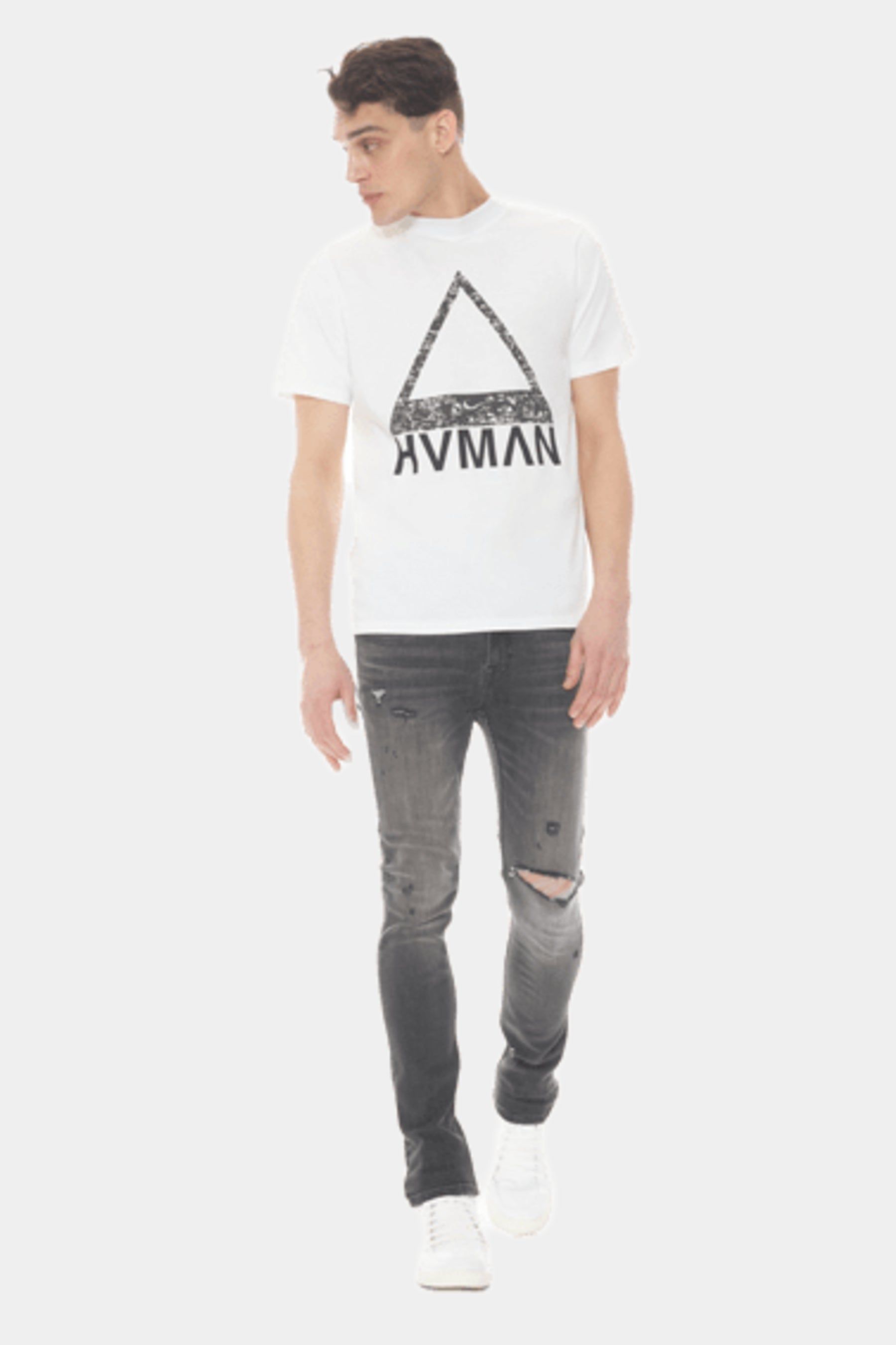Novelty Eyes Triangle T-Shirt sold by Lord & Taylor product image thumbnail 2