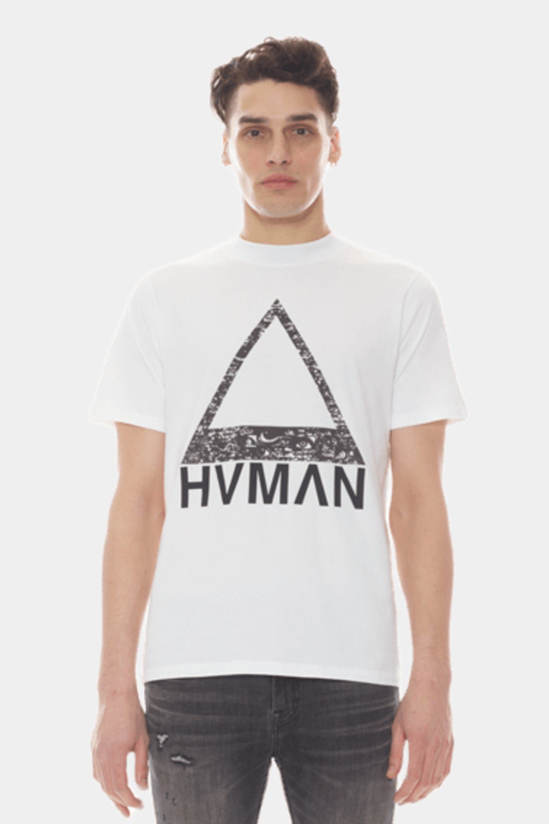 Novelty Eyes Triangle T-Shirt sold by Lord & Taylor