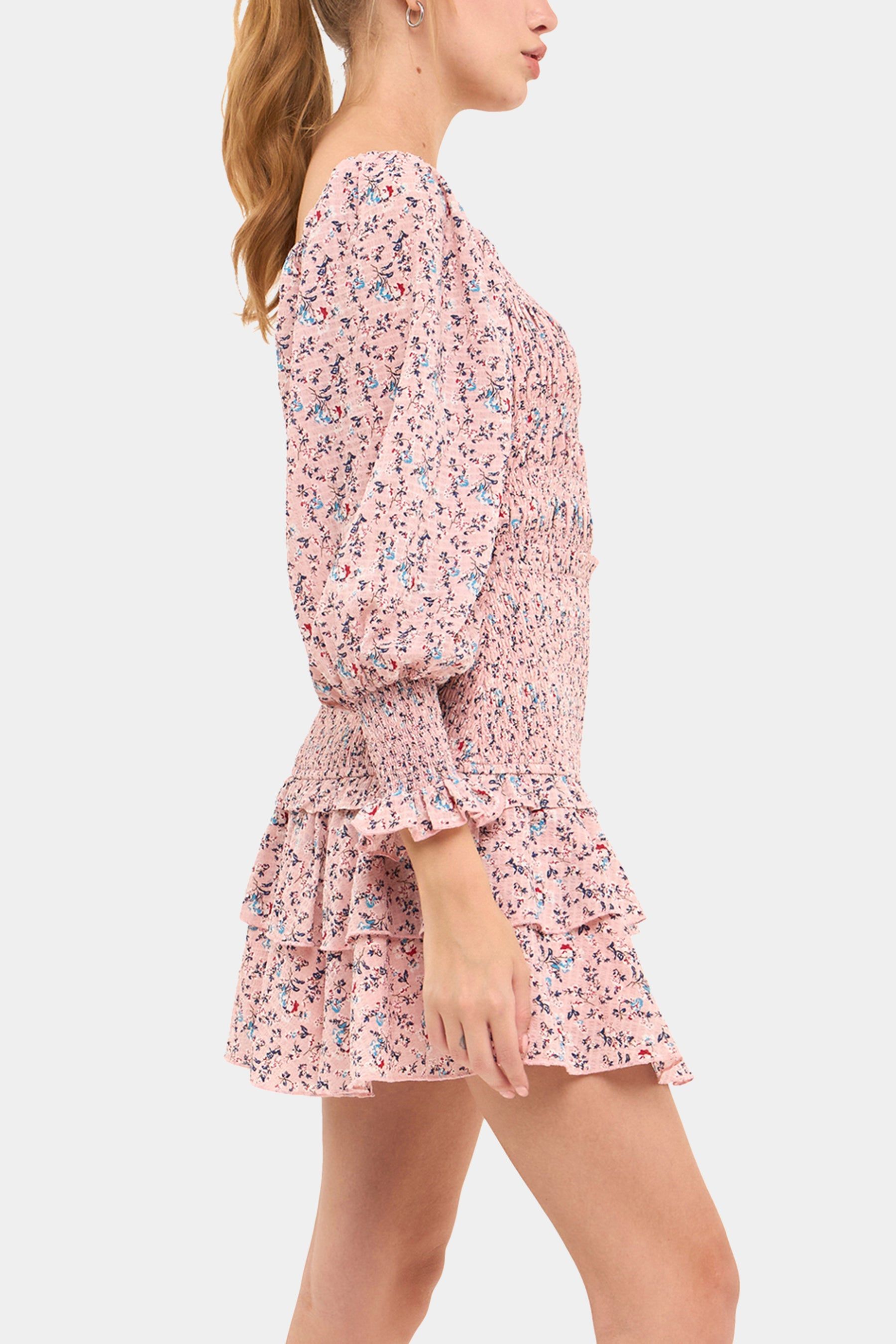 Floral Smocked Long Sleeve Top sold by Lord & Taylor product image thumbnail 5