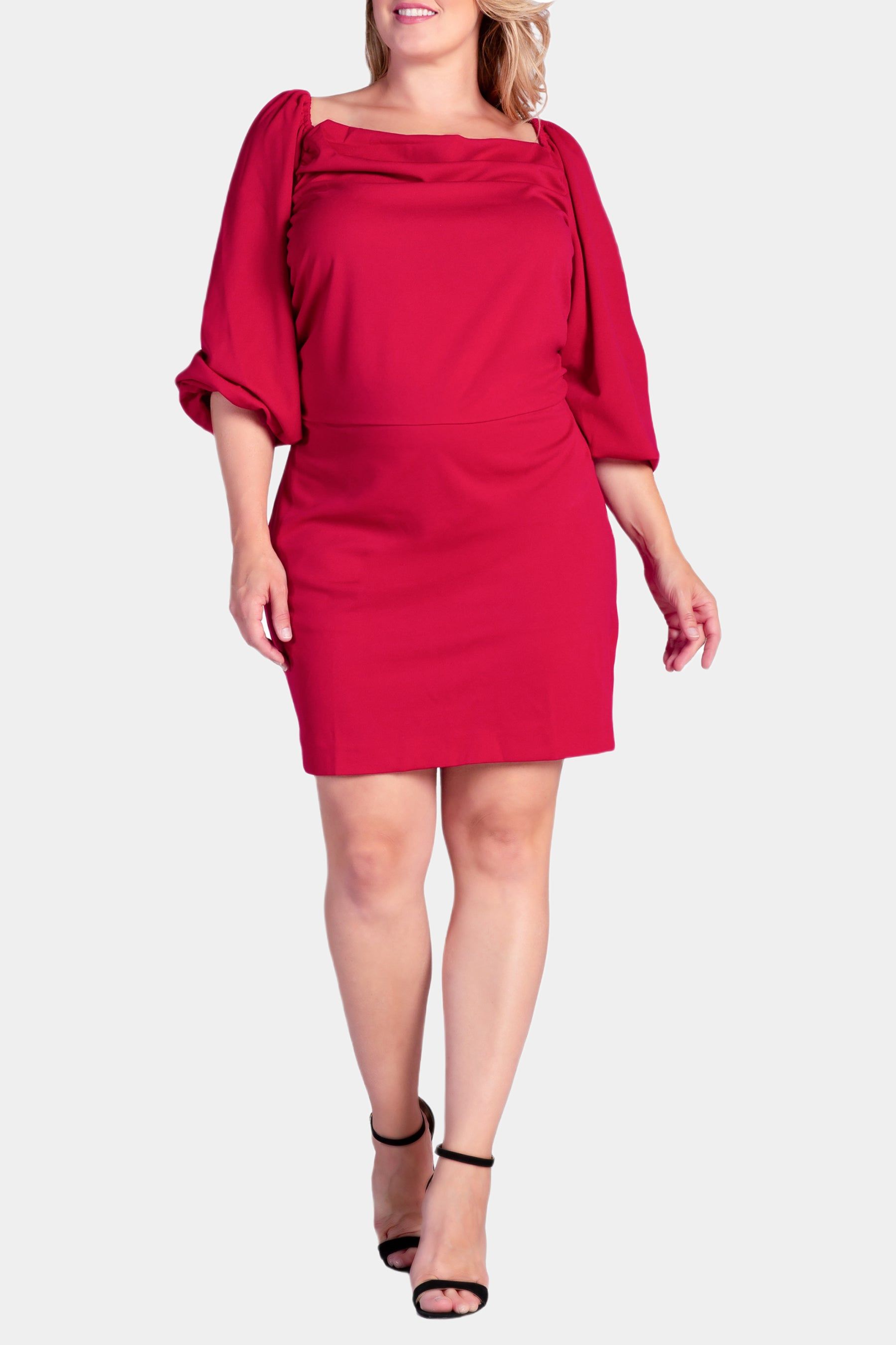 Anoma Women's Corset Waist Balloon Sleeve Mini Dress sold by Lord & Taylor