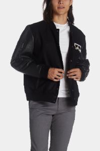 Varsity Bomber Jacket sold by Lord & Taylor