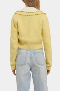 Scallop Edge Cropped Cardigan sold by Lord & Taylor