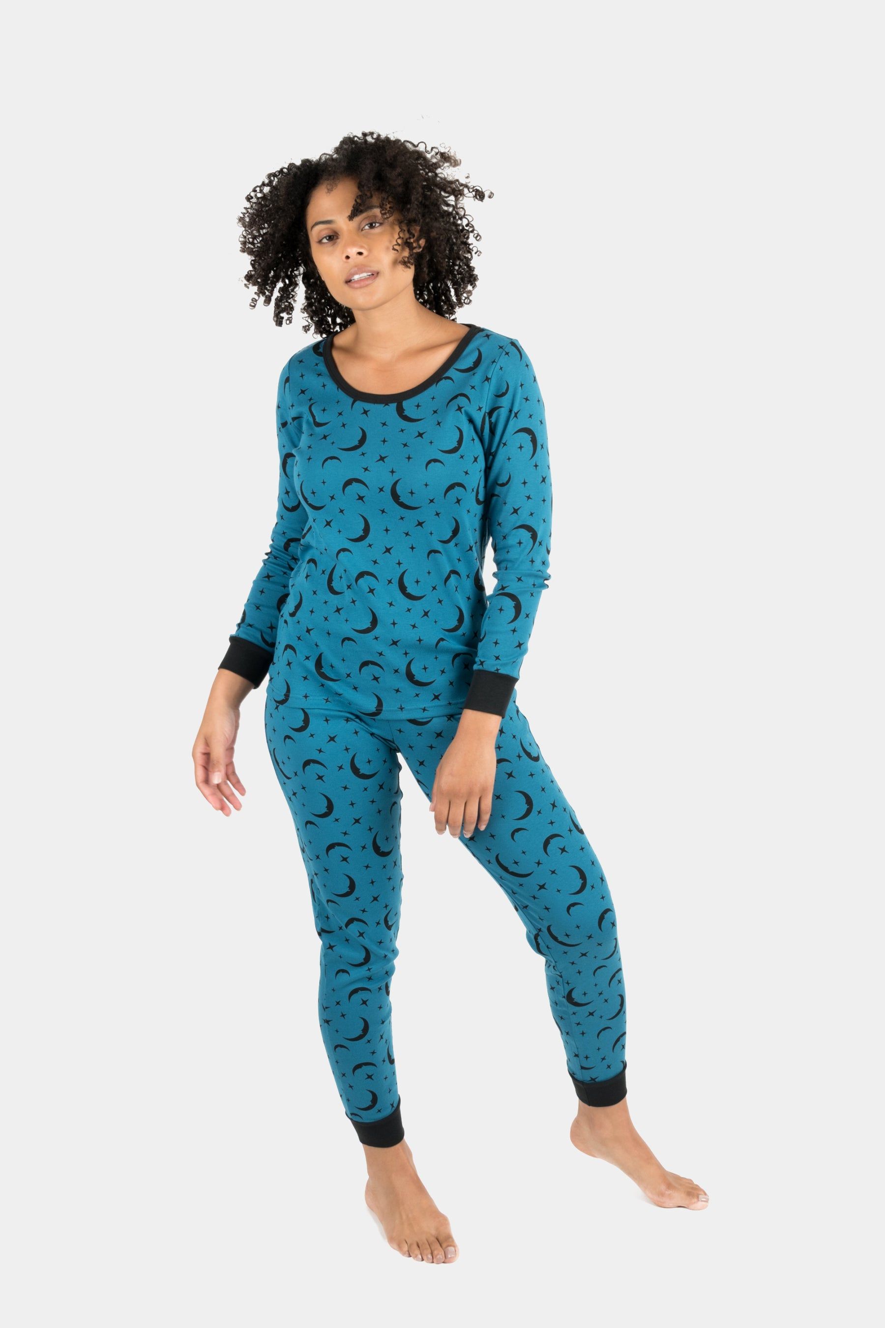 Moon Print Top & Pant Pajama - Set Of 2 sold by Lord & Taylor product image thumbnail 3