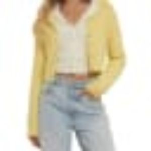 Scallop Edge Cropped Cardigan sold by Lord & Taylor