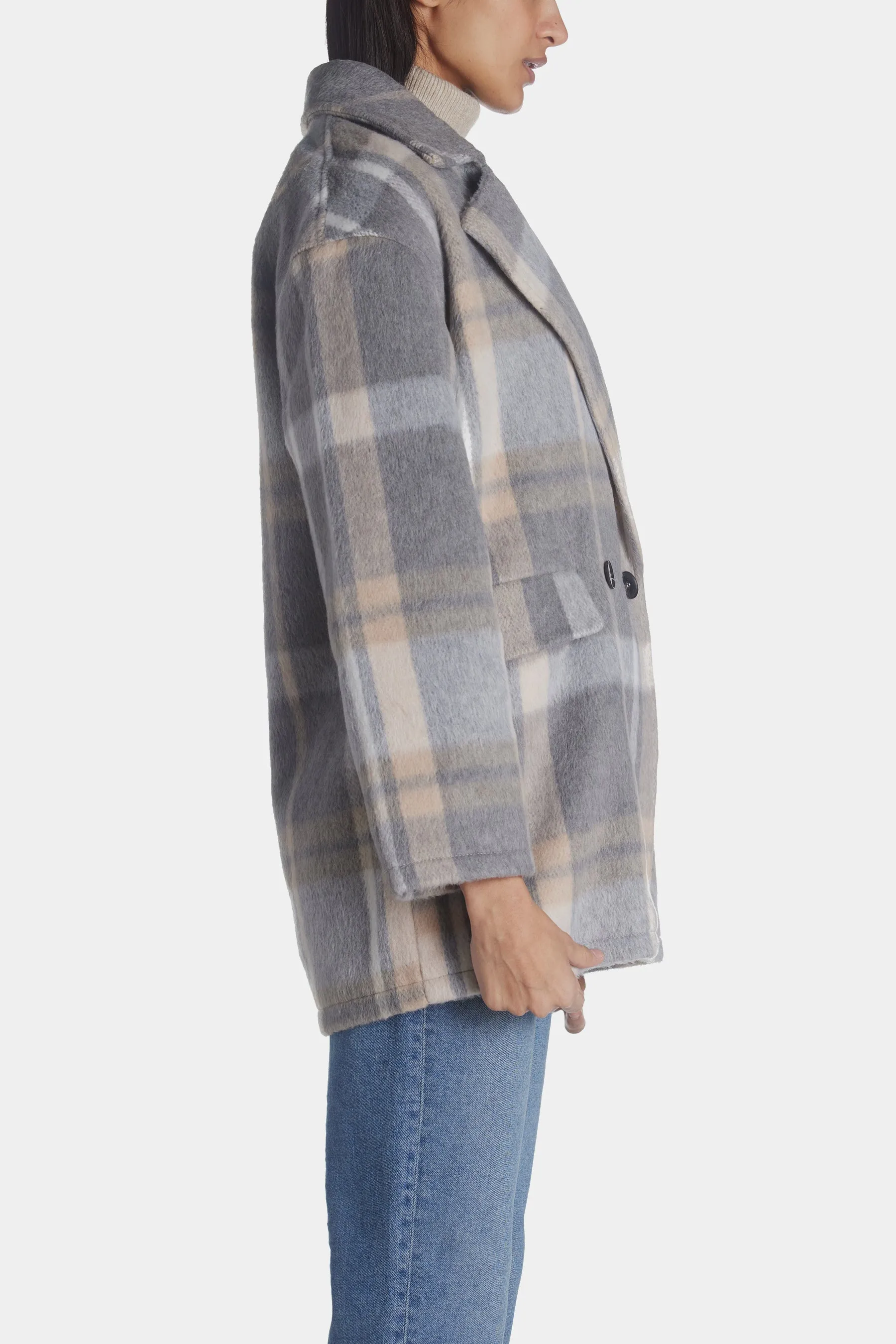 Oversized Mid Length Coat sold by Lord & Taylor product image thumbnail 3