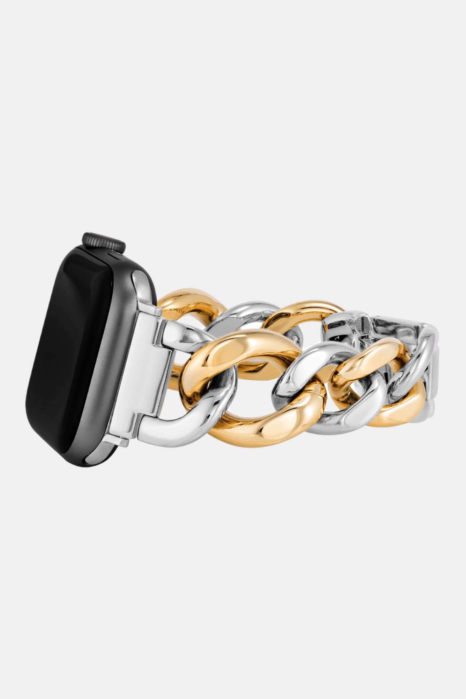 Metal Chain Link Bracelet compatible with Apple Watch sold by Lord & Taylor product image thumbnail 2