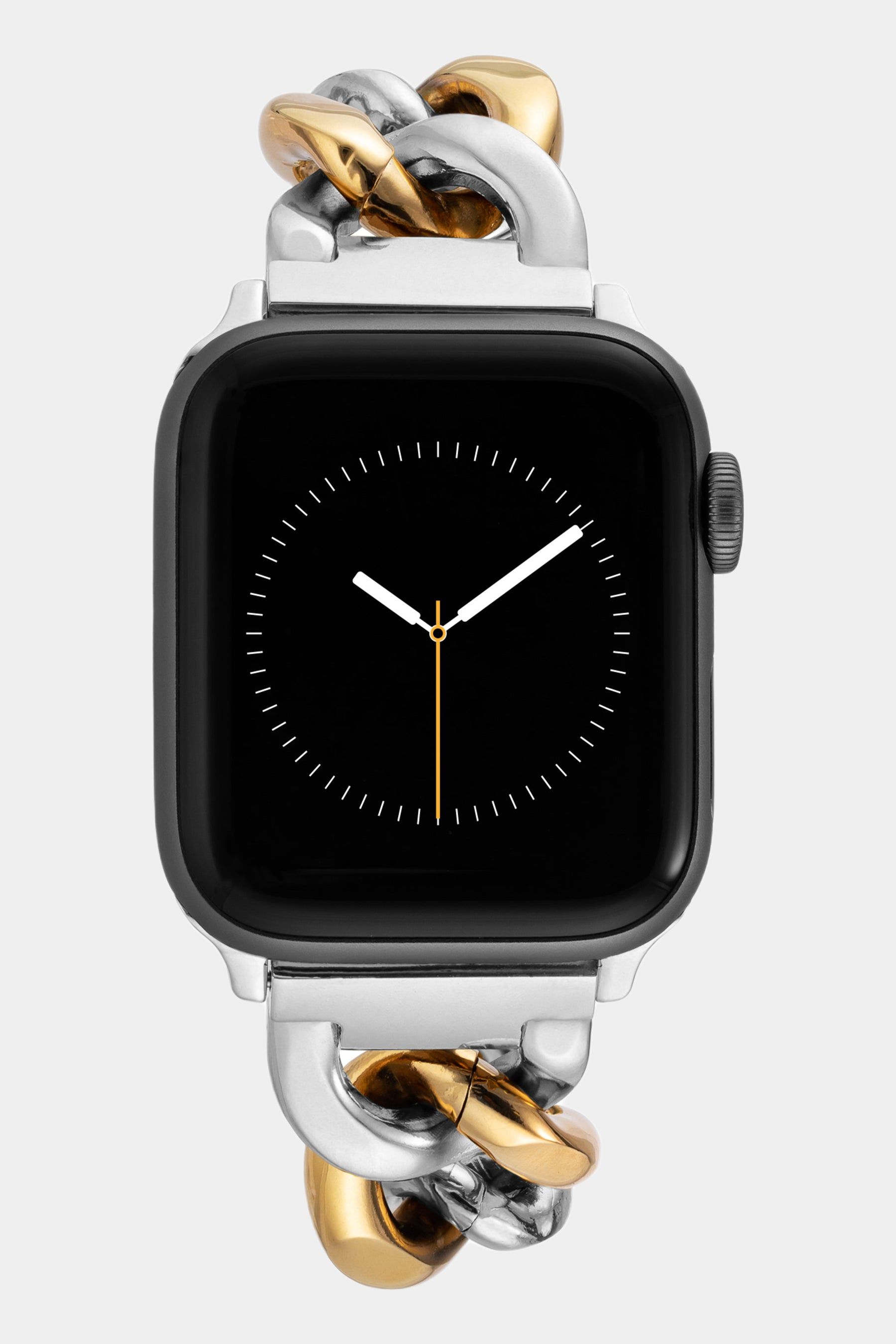 Metal Chain Link Bracelet compatible with Apple Watch sold by Lord & Taylor