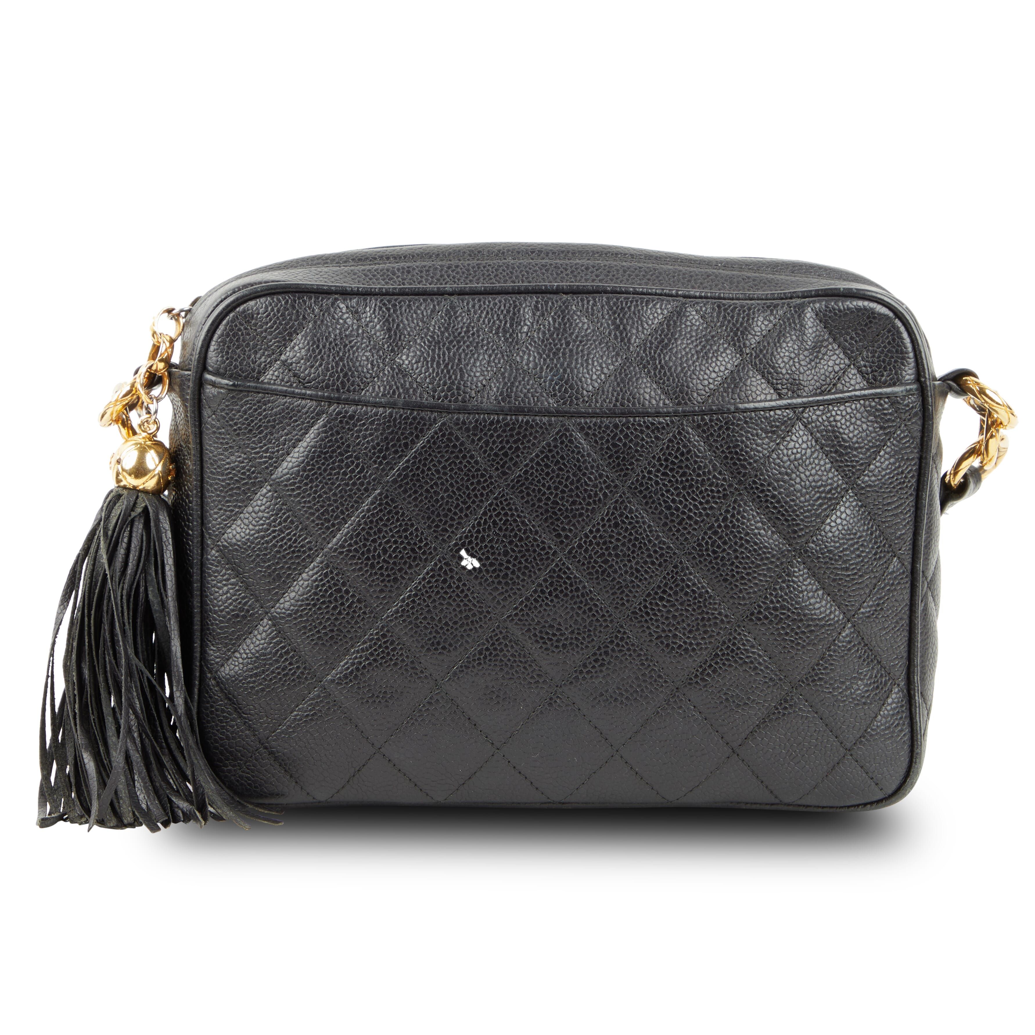 Caviar Tassel Crossbody Bag sold by Lord & Taylor product image thumbnail 7