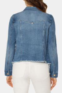 Fray Hem Classic Jean Jacket sold by Lord & Taylor