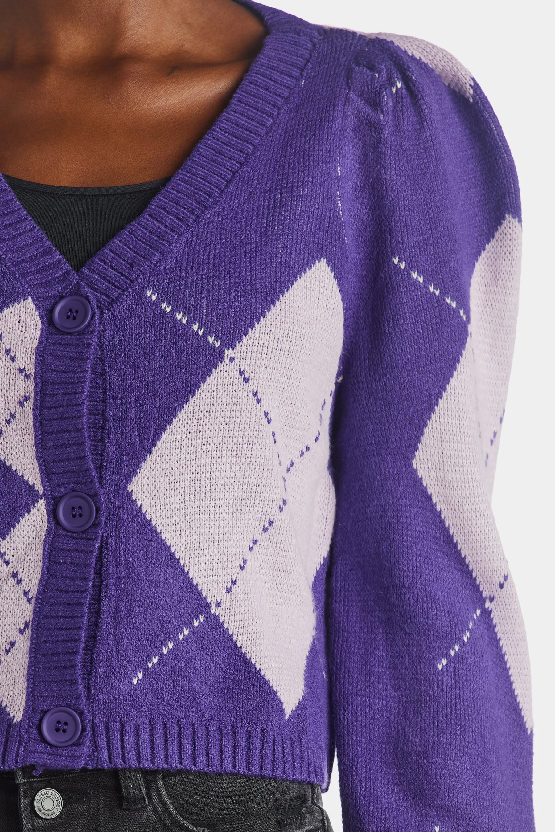 Argyle Cardigan sold by Lord & Taylor product image thumbnail 4